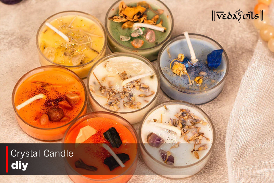 How to Make Crystal Candle at Home