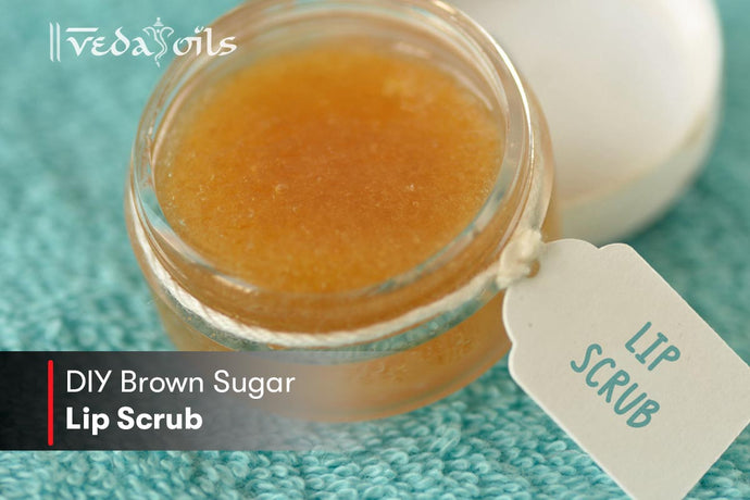 Brown Sugar Lip Scrub - DIY Brown Sugar Lip Scrub