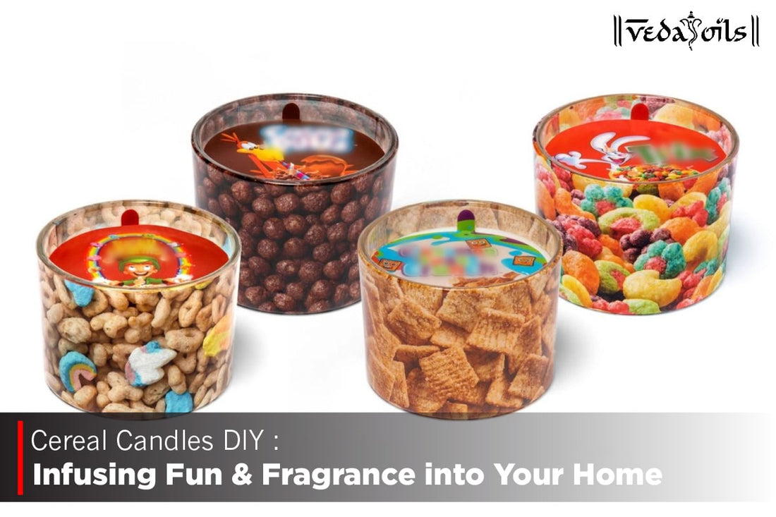 how to make cereal candle