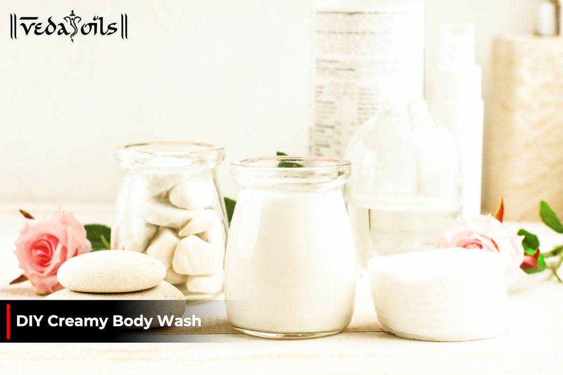 DIY Creamy Body Wash: Homemade Recipe For Dry & Glowing Skin