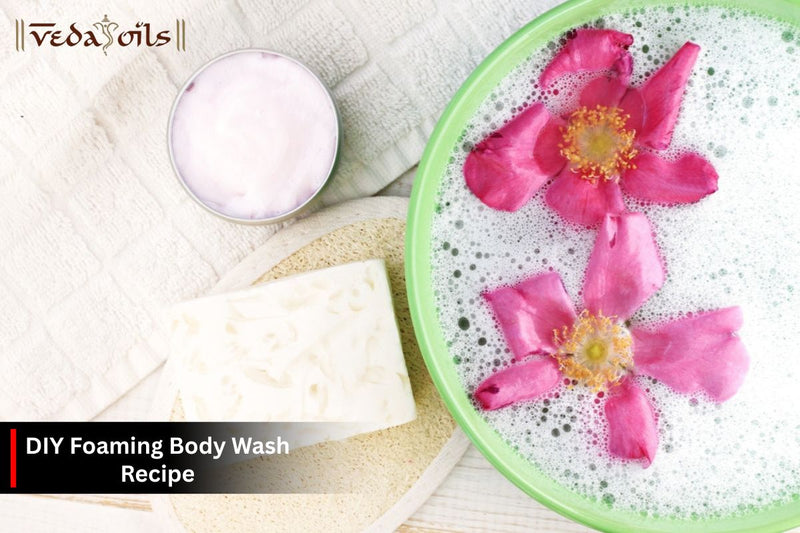 Homemade Foaming Body Wash: DIY Recipe For Dry & Sensitive Skin