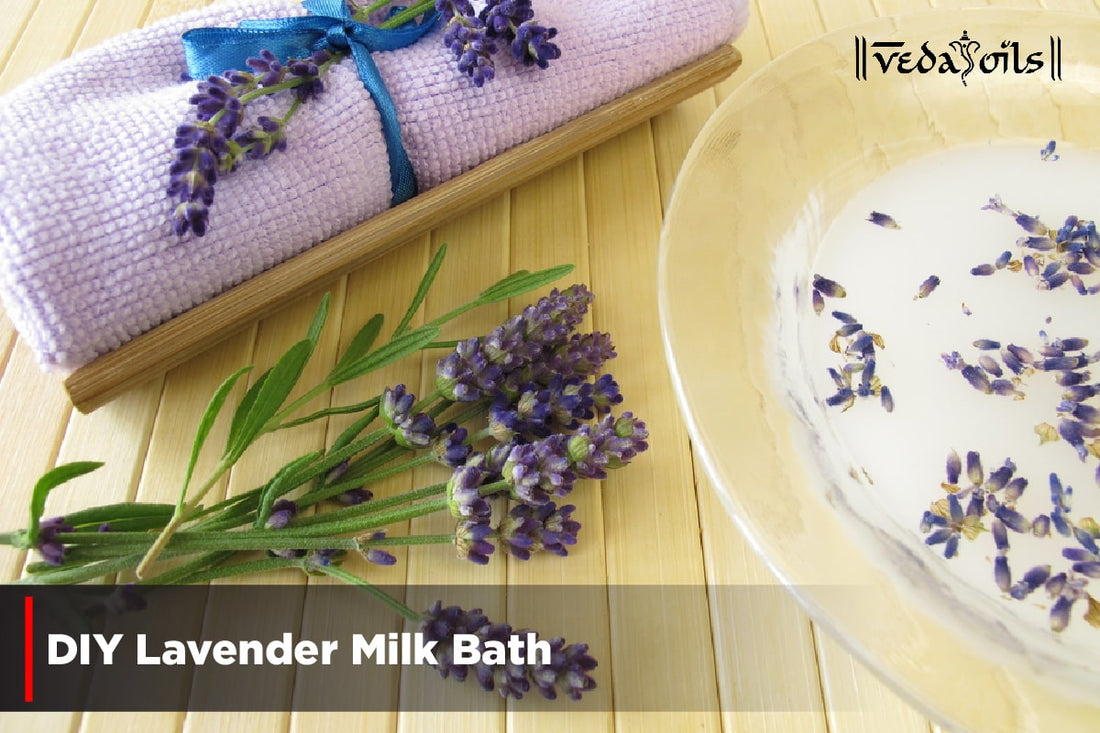 DIY Lavender Milk Bath
