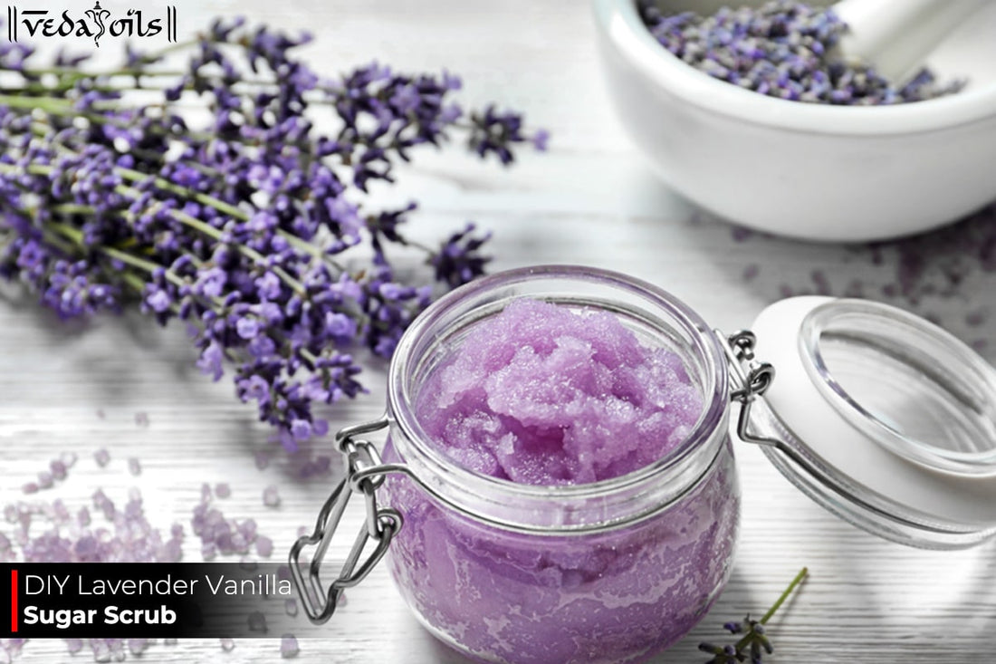 DIY Lavender Vanilla Sugar Scrub