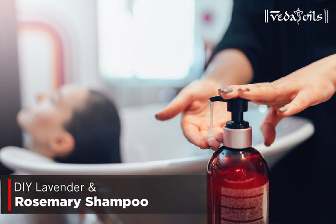 DIY Lavender and Rosemary Shampoo - Esay Homemade