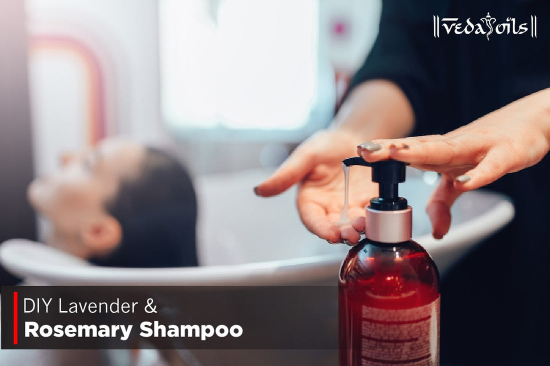 DIY Lavender and Rosemary Shampoo