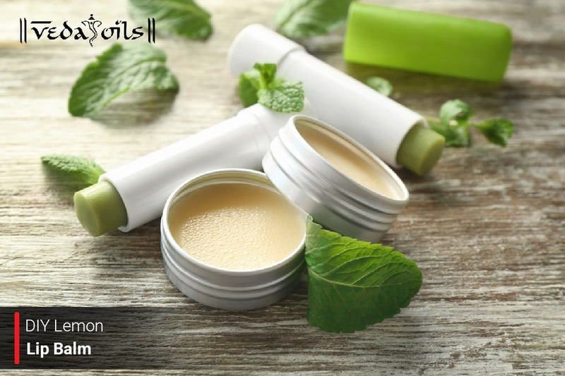 DIY Lemon Lip Balm Recipe - Hydrating Lip Balm at Home