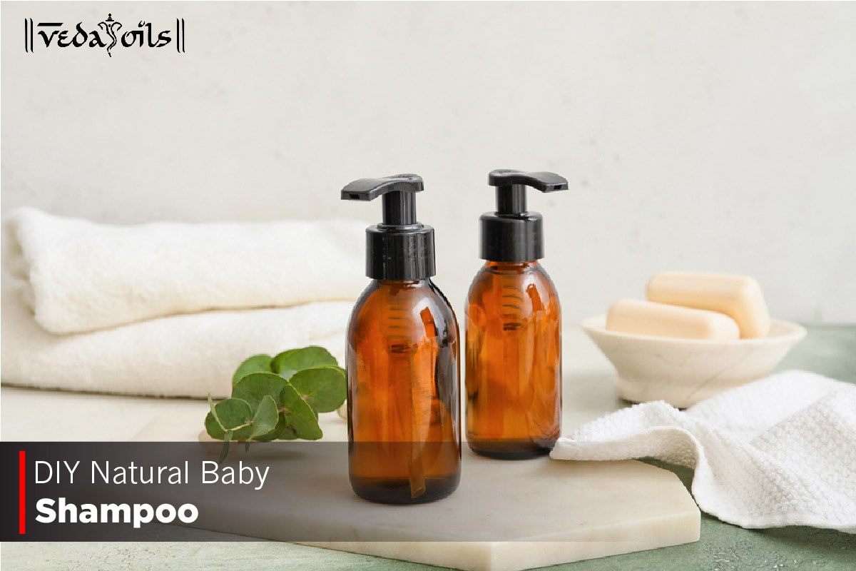 DIY Natural Baby Shampoo Recipe With Essential Oils