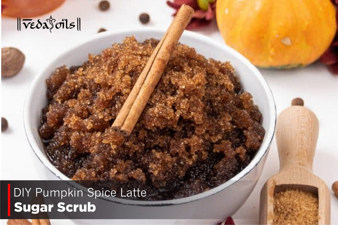 DIY Pumpkin Spice Latte Sugar Scrub