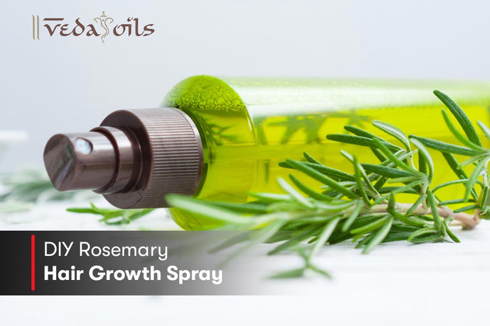 DIY Rosemary Hair Growth Spray - Natural Treatment