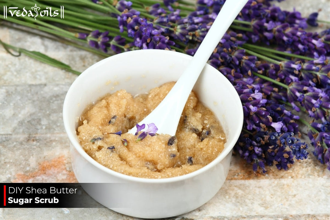 DIY Shea Butter Sugar Scrub
