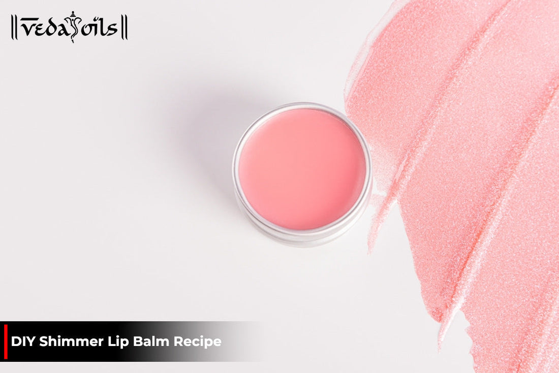 DIY Shimmer Lip Balm: Easy Homemade Glitter Lip Balm Recipe