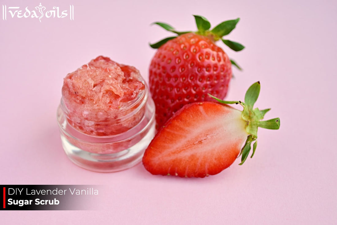 DIY Strawberry Sugar Scrub Recipe