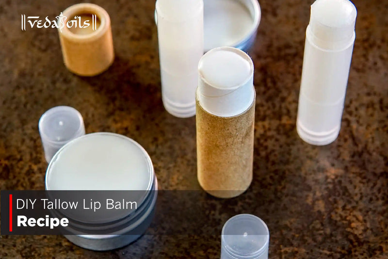 Homemade Tallow Lip Balm - DIY Recipe