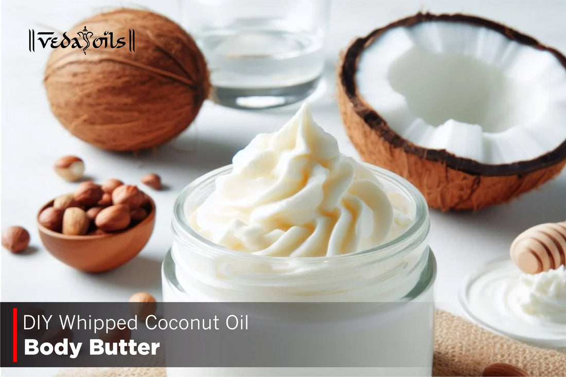 DIY Whipped Coconut Oil Body Butter With Natural Ingredients