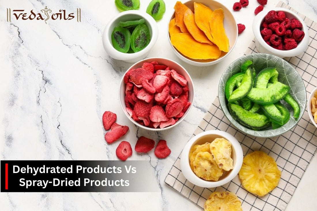 Dehydrated Products Vs Spray Dried Products