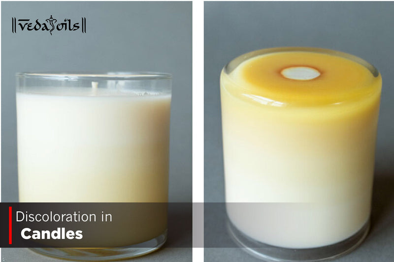 Candle Wax Discoloration : Causes, Prevention, and Solutions