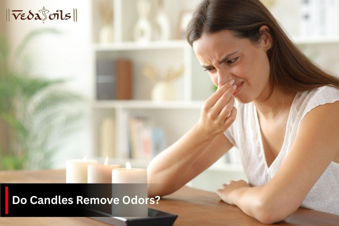 do candles remove odors