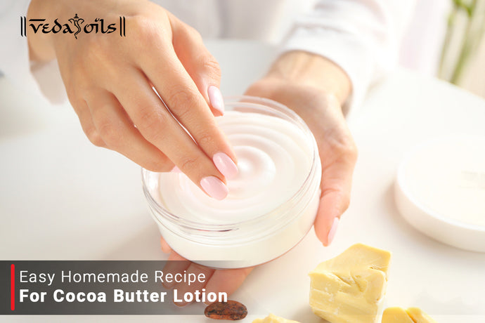 Cocoa Butter Body Lotion Recipe - How to Make in 8 DIY Steps