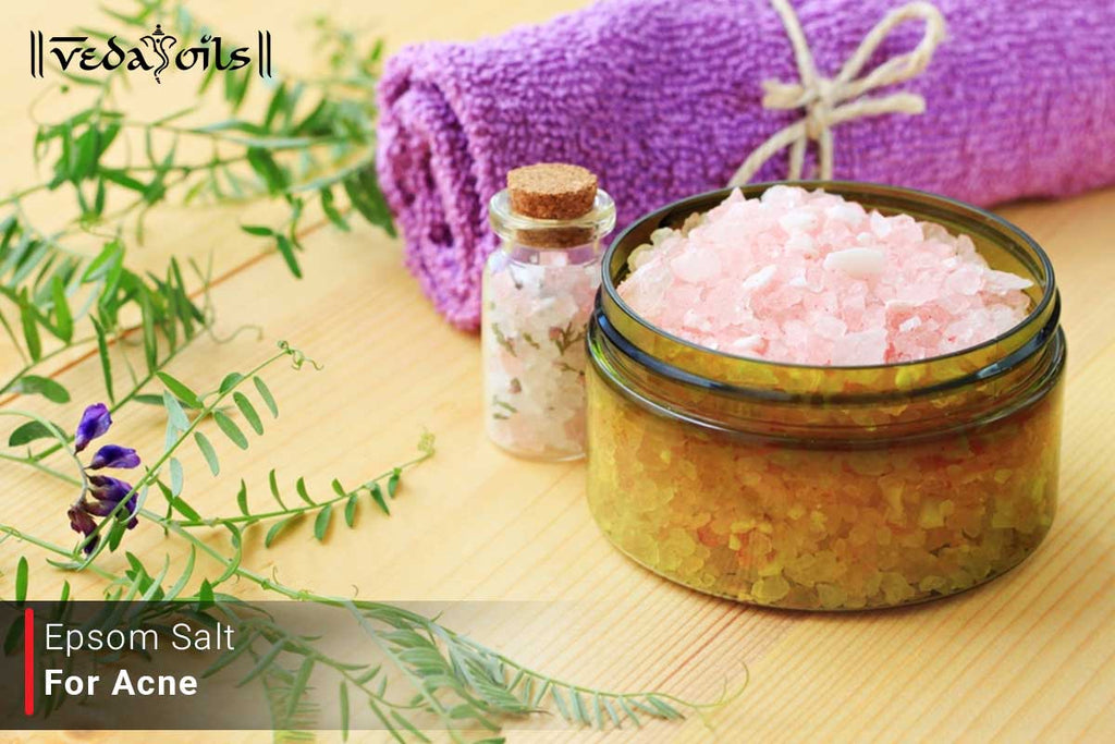 Epsom Salt Bath For Acne How To Use For Acne? VedaOils