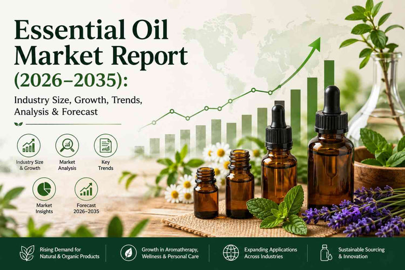 Essential Oil Market Report (2026-2035): Industry Size, Trends, & Forecast