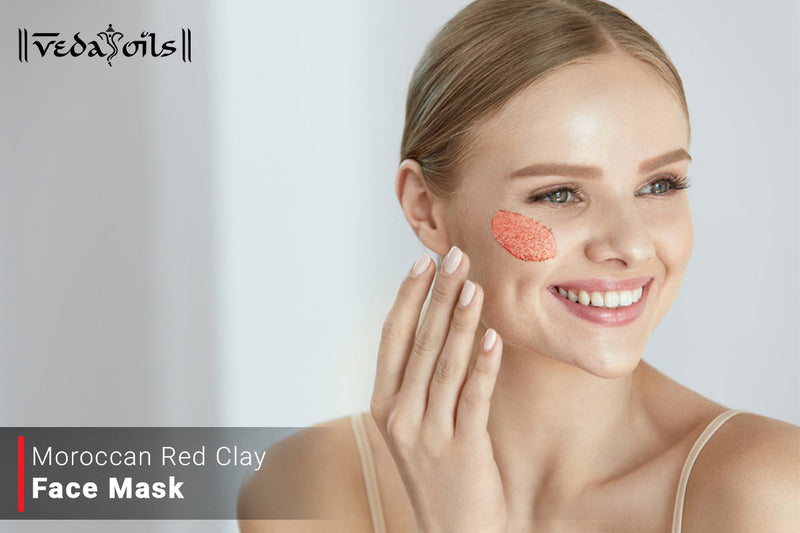 Moroccan Red Clay Face Mask - DIY Recipes & Benefits