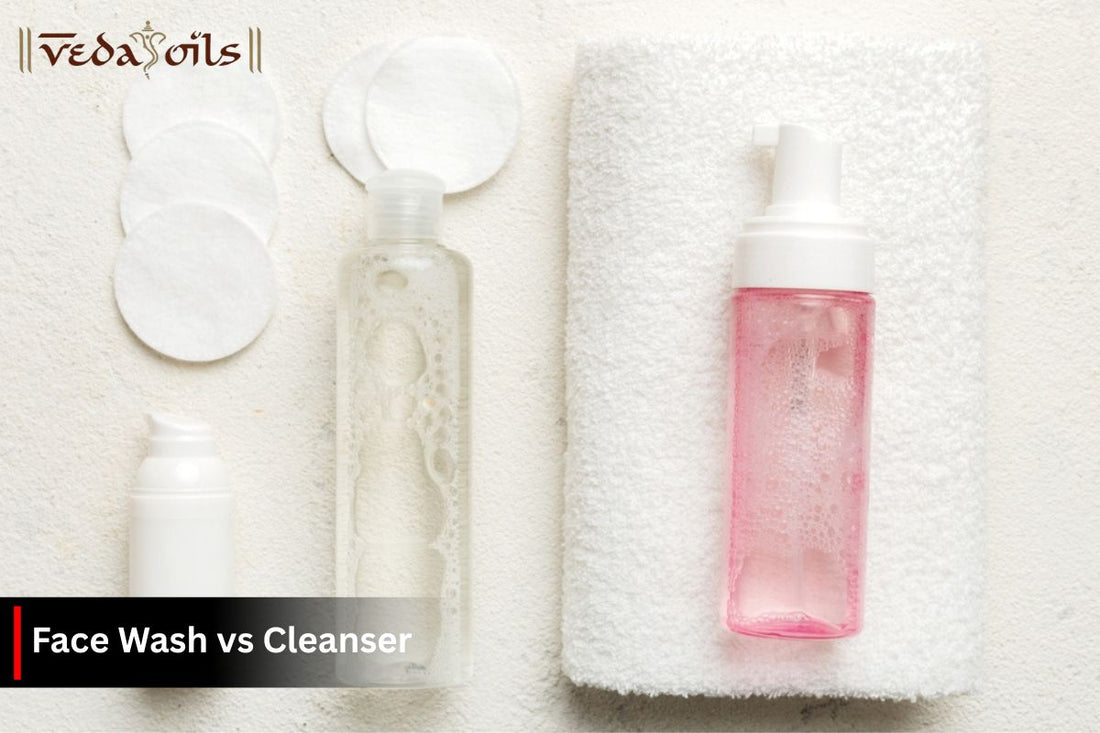 Face Wash Vs Cleanser