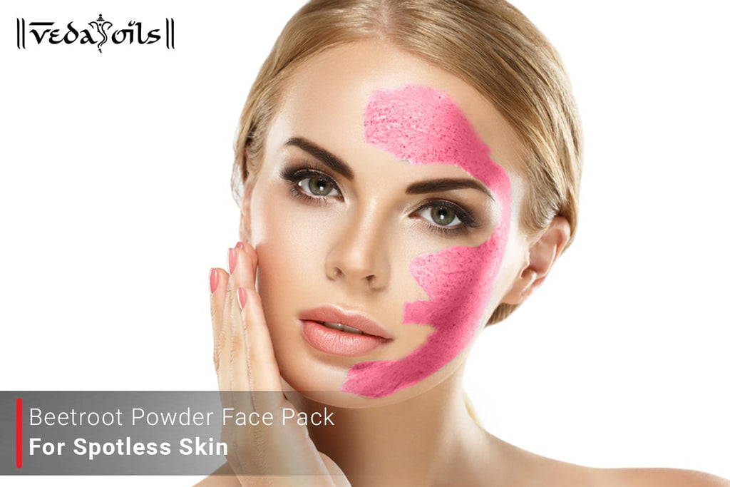 Beetroot Powder Face Pack For Skin Whitening VedaOils