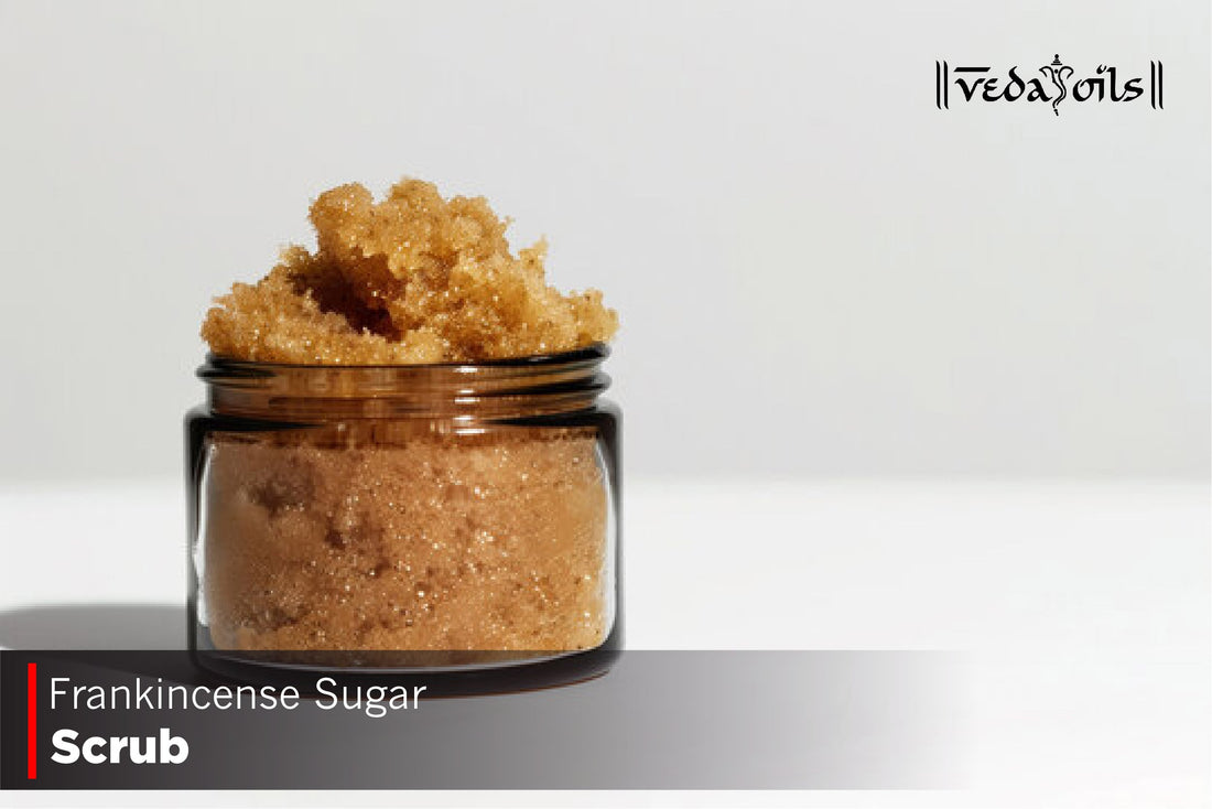 DIY Frankincense Sugar Scrub Recipe