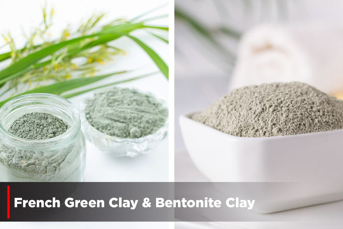 French Green Clay & Bentonite Clay