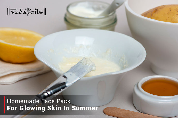 Homemade Face Pack for Glowing Skin in Summer - DIY Recipes