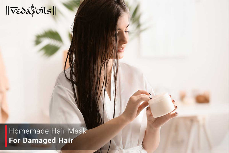 Homemade Hair Mask for Damaged Hair - 4 Recipes To Repair Hairs
