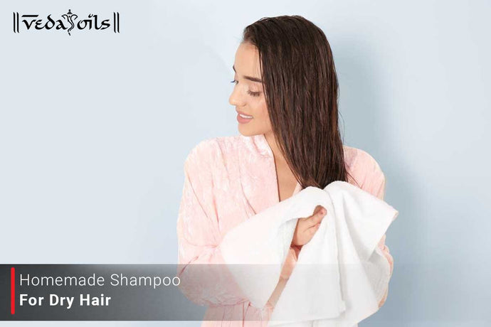 Homemade Shampoo For Dry Hair - Hydrates Scalp Naturally