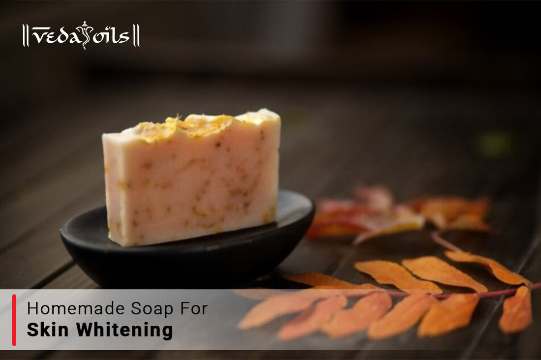 Homemade Skin Whitening Soap - Lightens Skin Tone Naturally