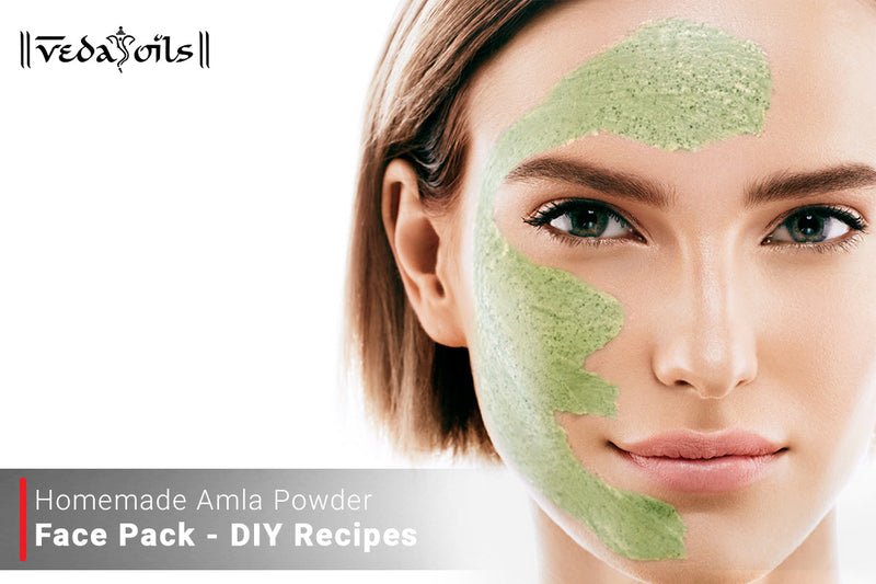 Homemade Amla Powder Face Packs
