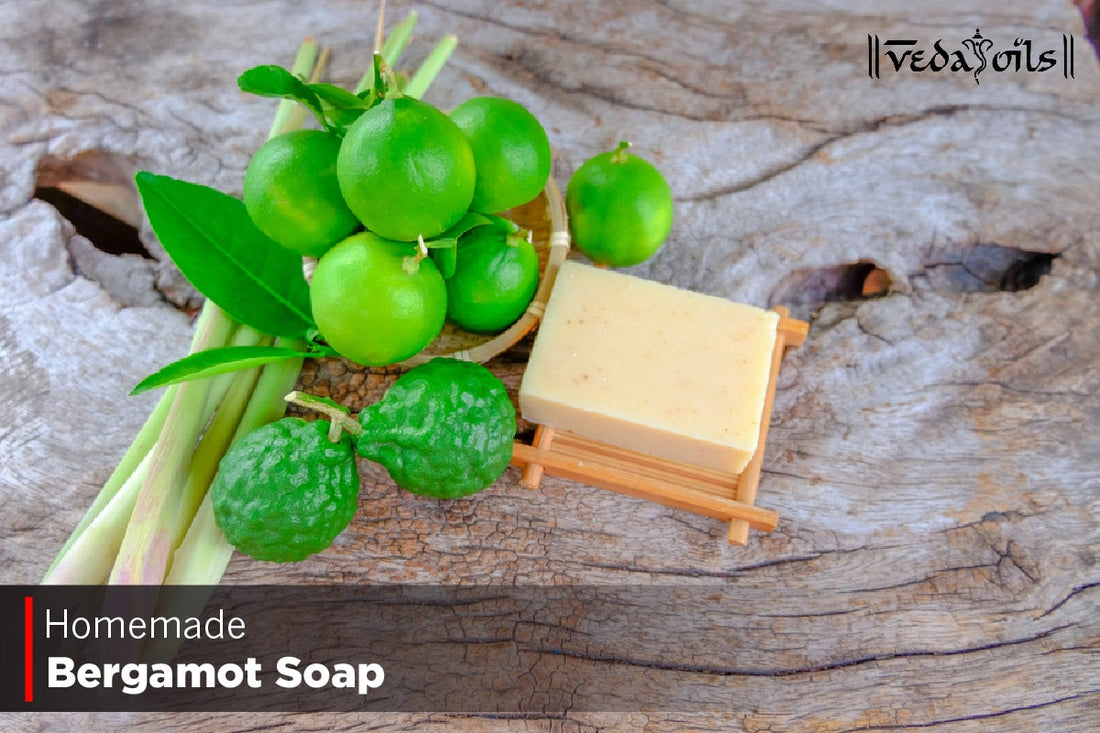 Homemade Bergamot Soap