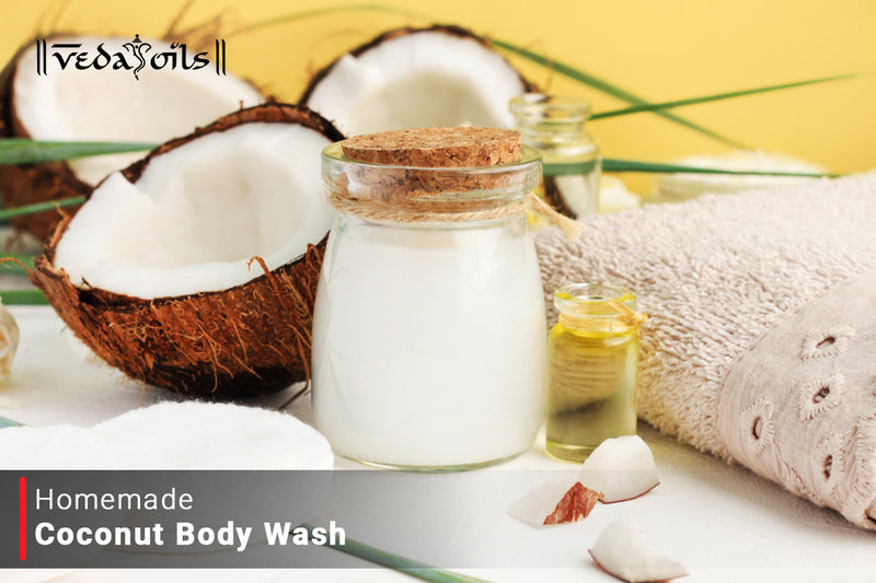 Homemade Coconut Body Wash