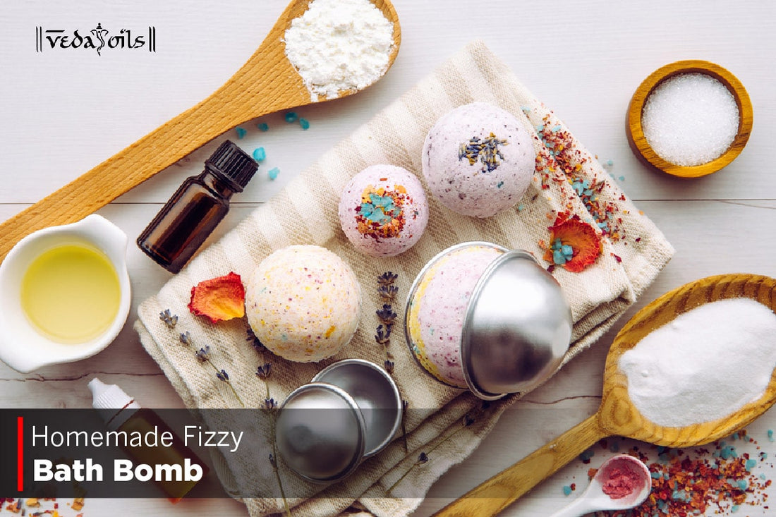 Homemade Fizzy Bath Bomb