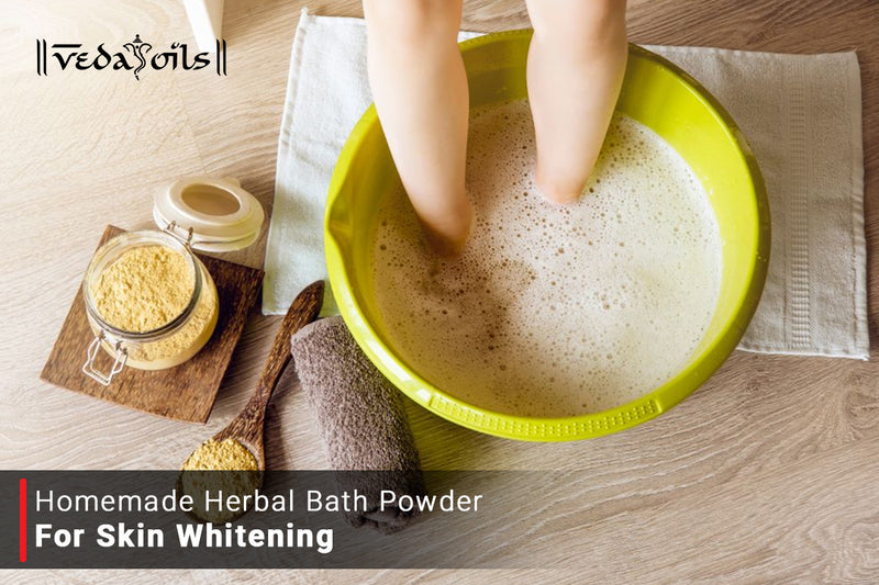 How To Make Herbal Bath Powder at Home  VedaOils