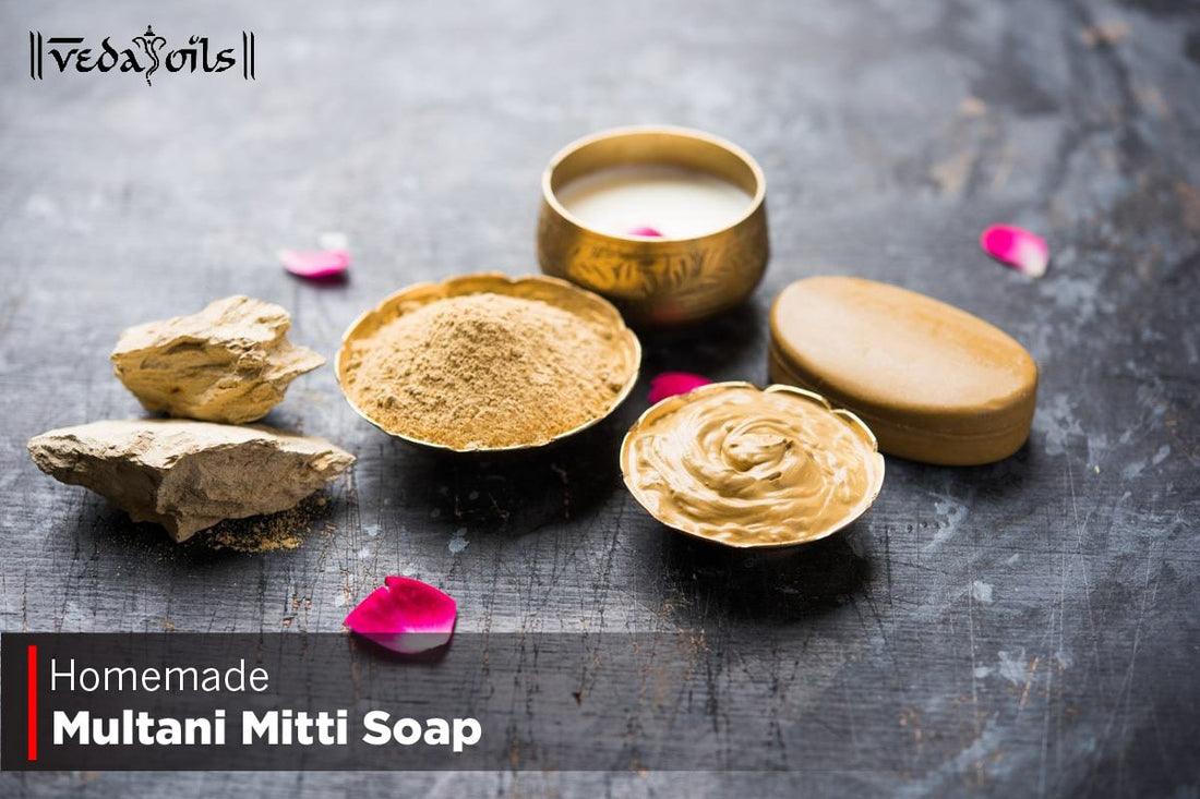 Homemade Multani Mitti Soap