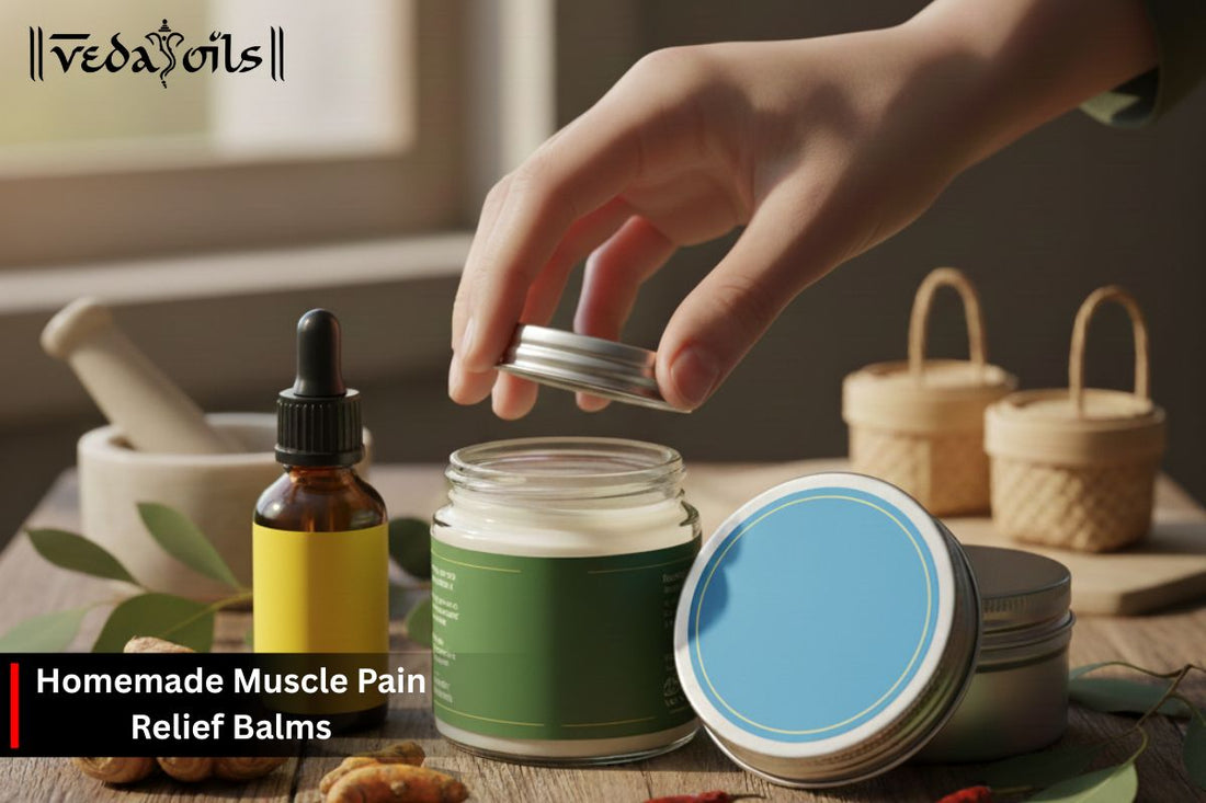Homemade Muscle Pain Relief Balms