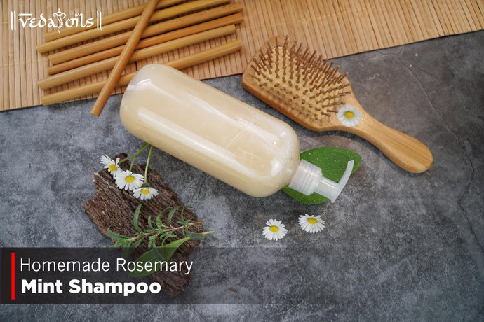 Homemade Rosemary Mint Shampoo - How To Make?