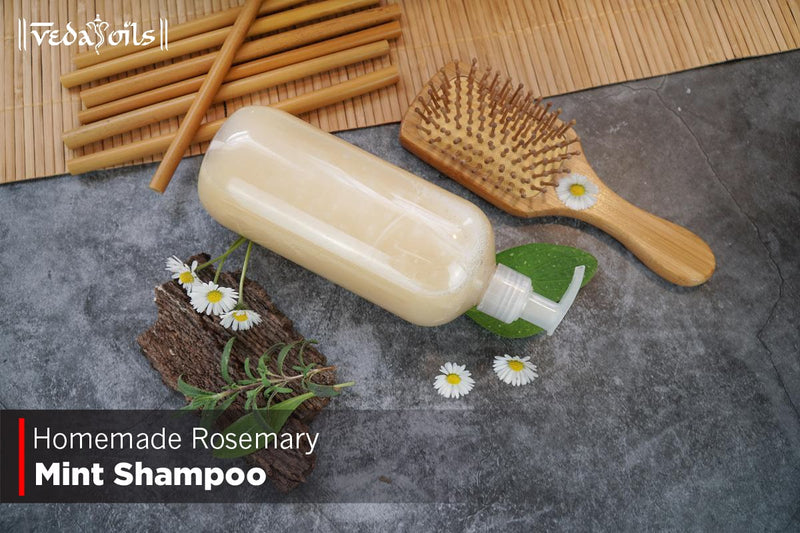 DIY Homemade Rosemary Mint Shampoo - How To Make?