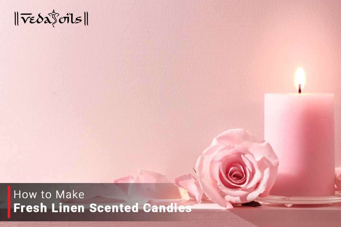 How To Make Fresh Linen Scented Candles Featured