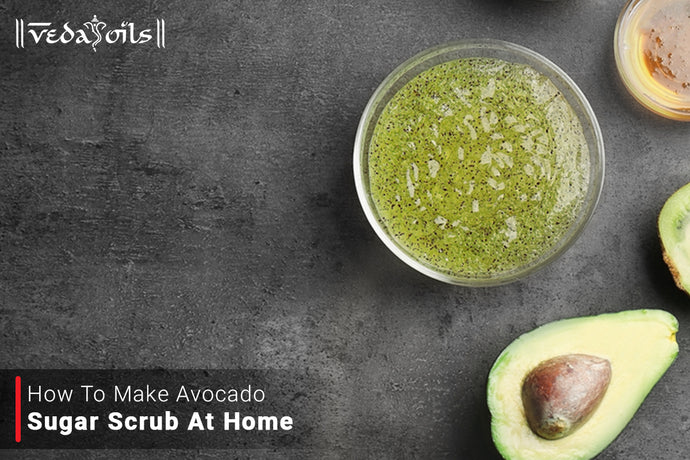 How To Make Avocado Sugar Scrub at Home