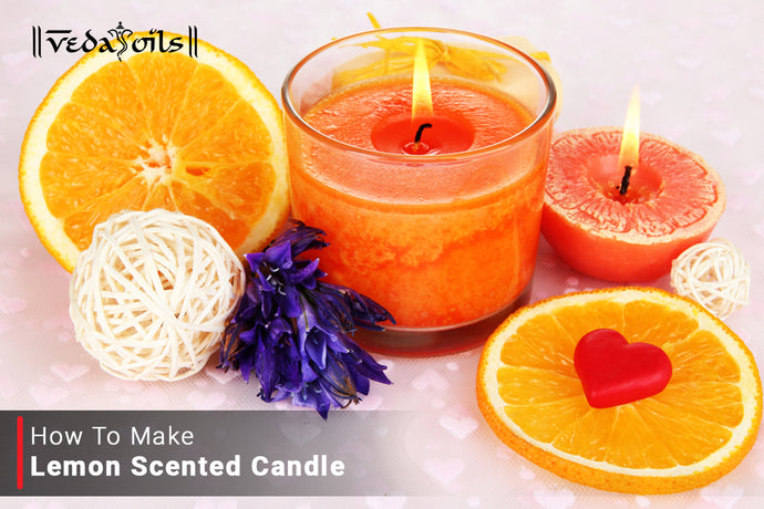 How To Make Lemon Scented Candle | DIY Simple Homemade Candle