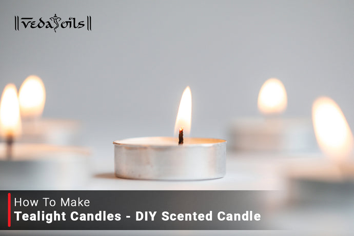 How To Make Scented Tea light Candles | Homemade Tealight Candle DIY