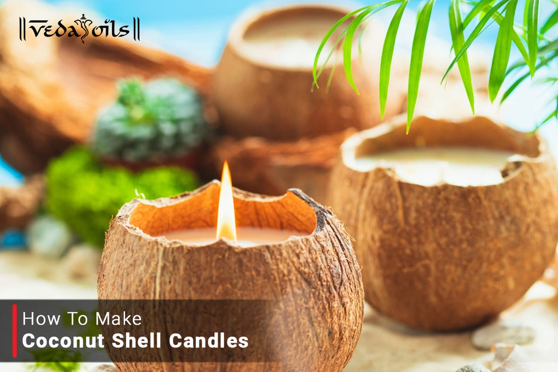 How to Make Coconut Shell Candles Featured