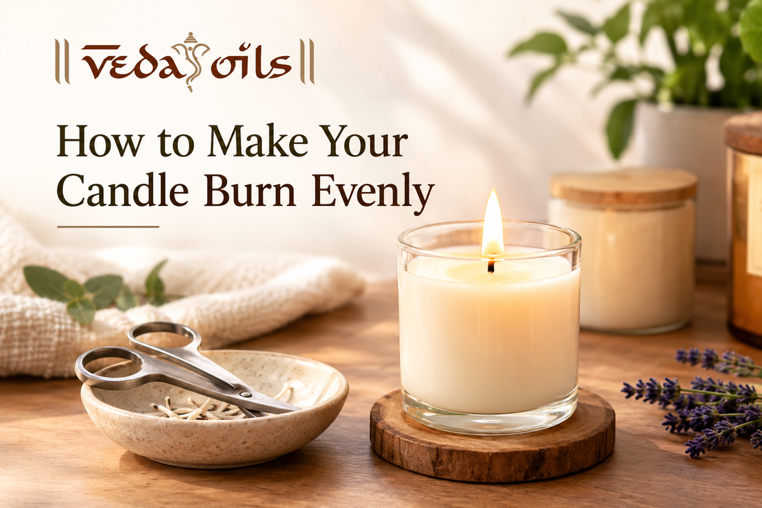 How to Make Your Candle Burn Evenly