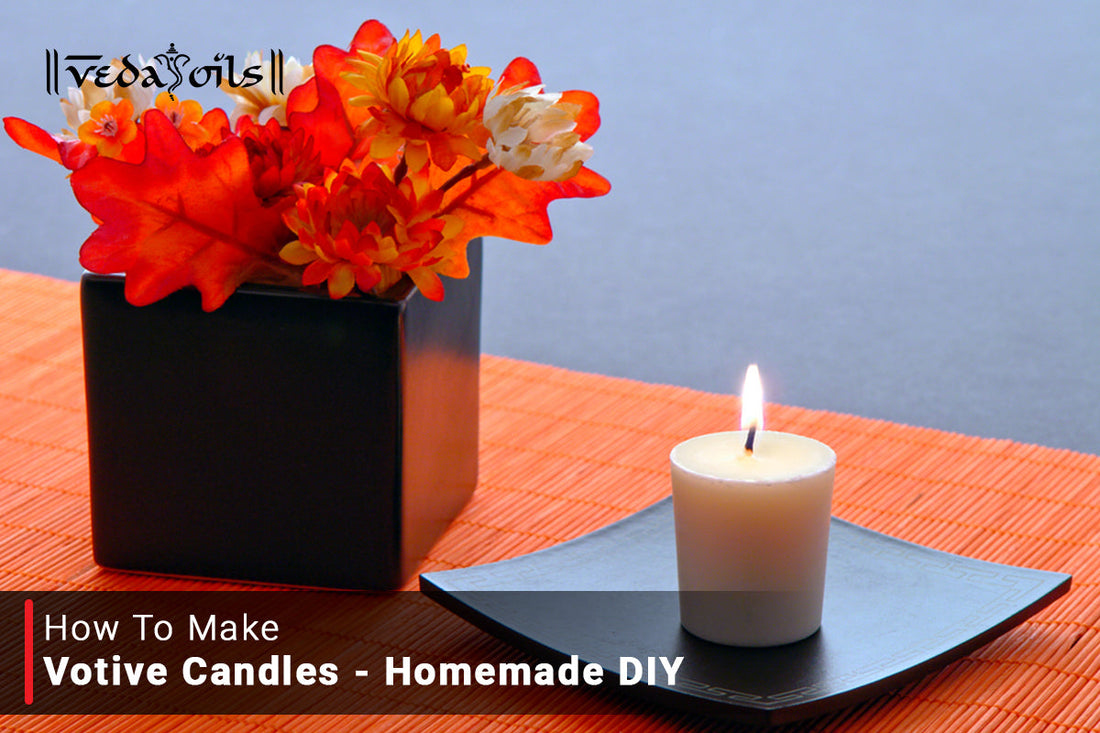 How to make Votive Candles at home
