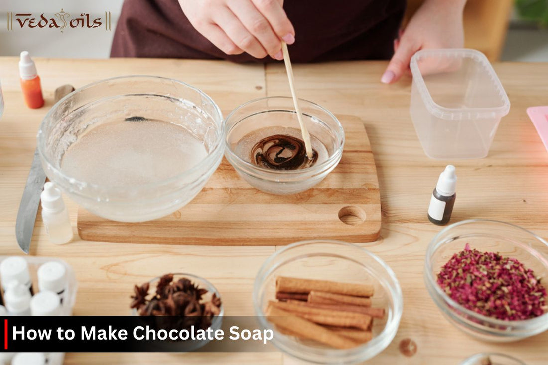 How to make chocolate soap
